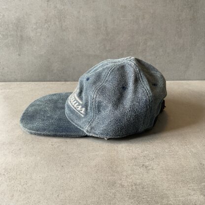 1990s Levis Strauss Leather Cap - Image 2