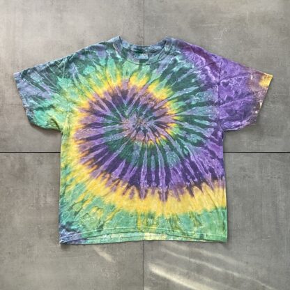 2000s Wexel Braces Tie Dye T-Shirt - Image 3