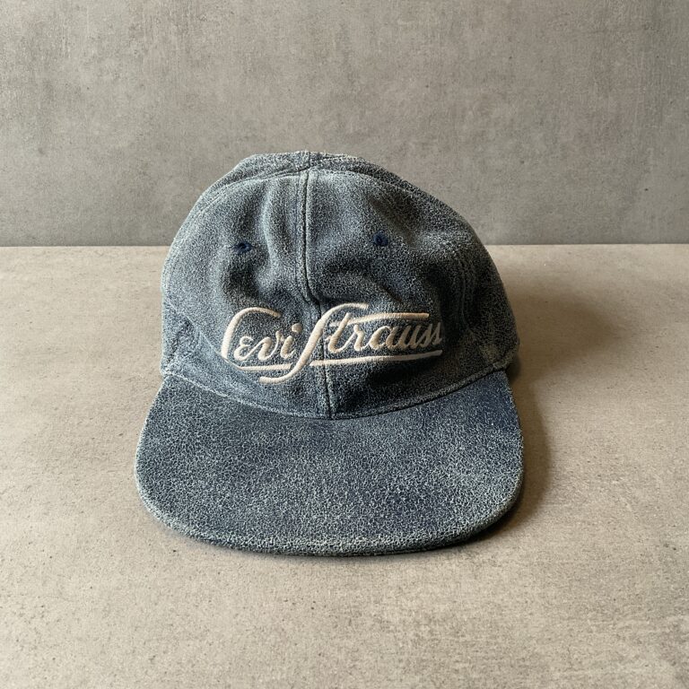 1990s Levis Strauss Leather Cap