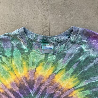 2000s Wexel Braces Tie Dye T-Shirt - Image 4