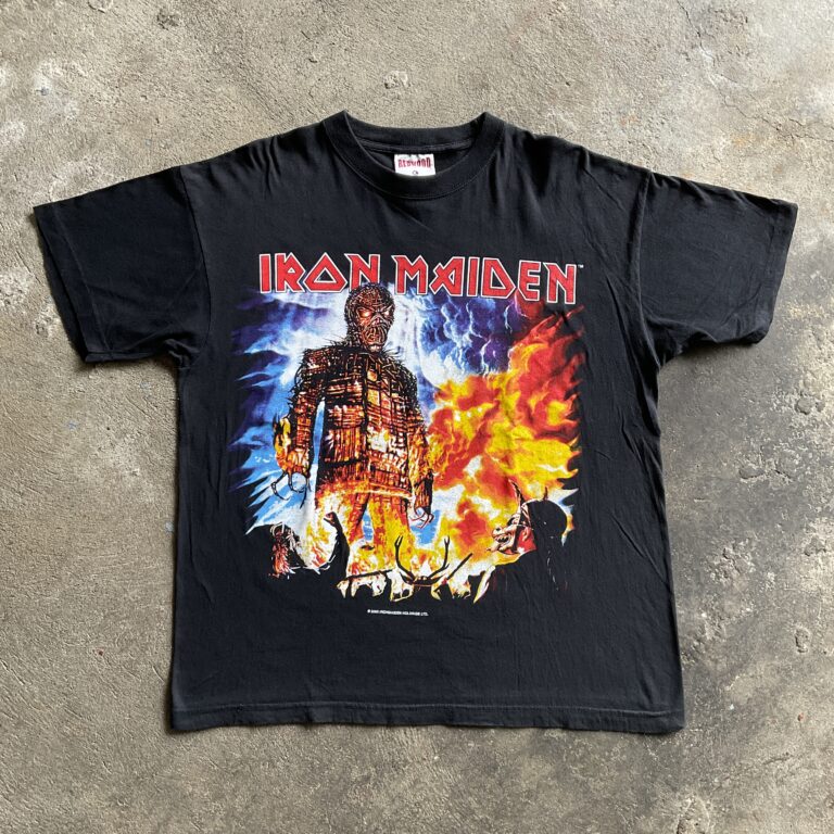 2000 Iron Maiden The Wicker Man T-Shirt