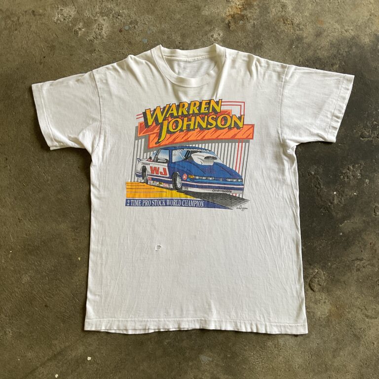 1990s Warren Johnston Drag Racing T-Shirt