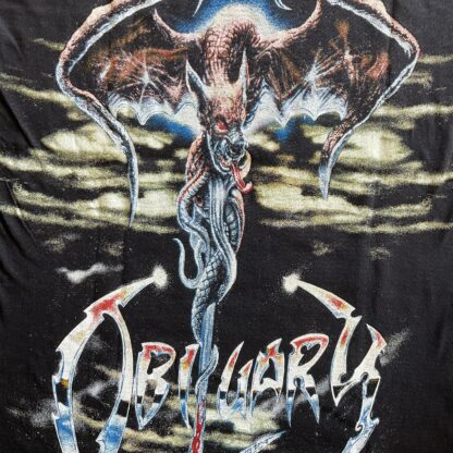 1992 Obituary The End Complete T-Shirt - Image 6