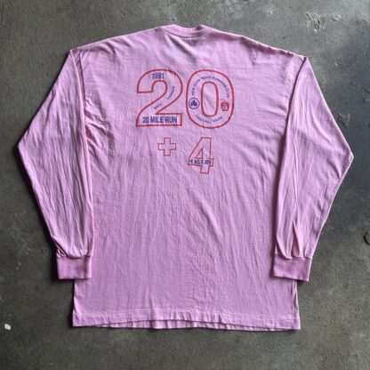 1991 20+4 Run NYRRC Longsleeve T-Shirt - Image 3