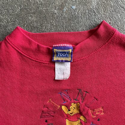 1990s Winnie The Pooh Embroidered Sweatshirt - Image 3