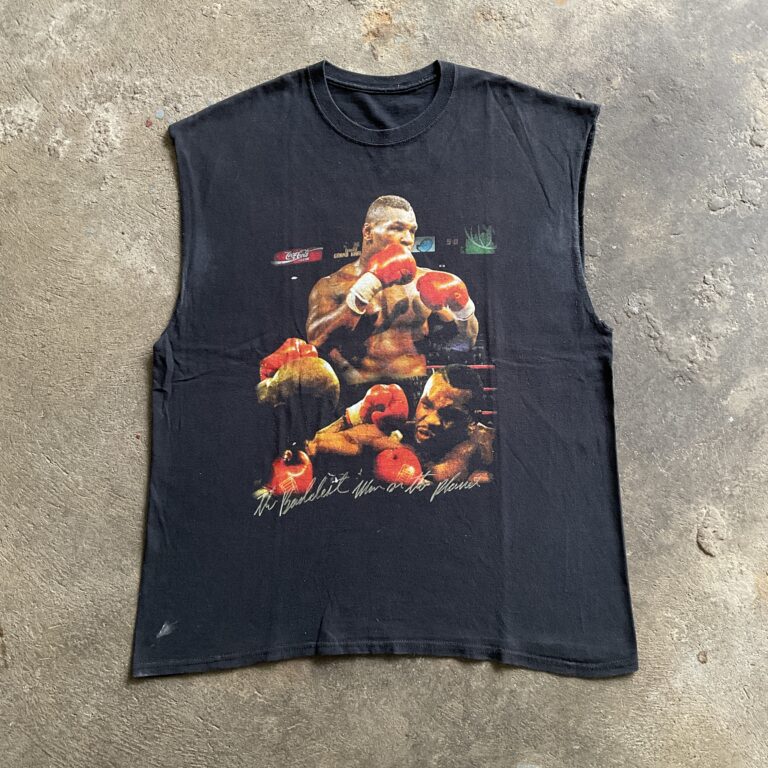 1990s Mike Tysom Cut Off Boxing T-Shirt