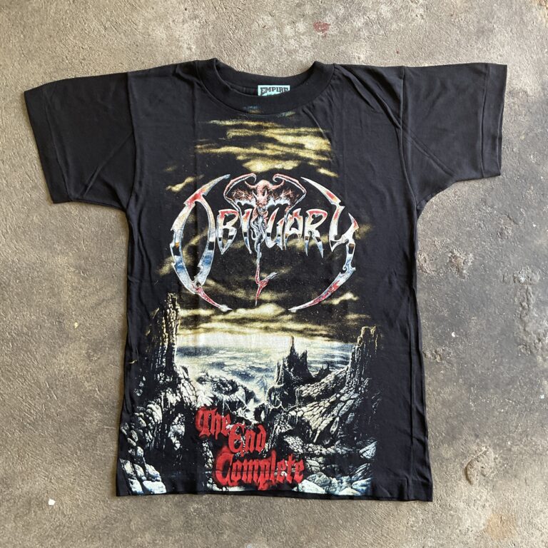 1992 Obituary The End Complete T-Shirt