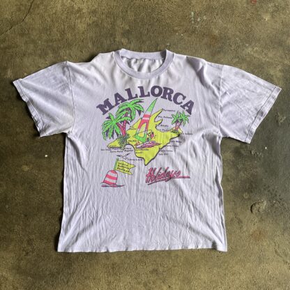1990s Mallorca Holidays Souvenir T-Shirt