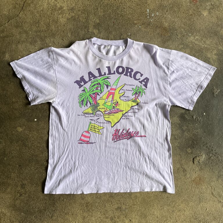 1990s Mallorca Holidays Souvenir T-Shirt