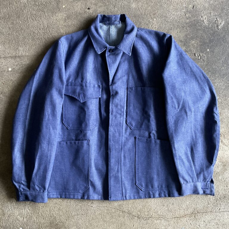 1970s Swiss Denim Work Jacket