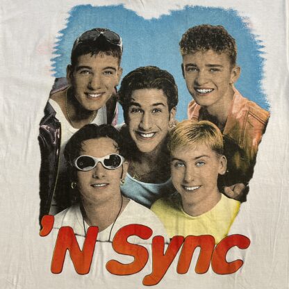 1990s N‘Sync Boyband T-Shirt - Image 2