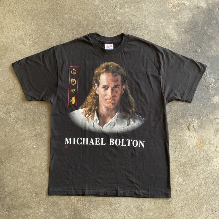1991 Michael Bolton Time, Live & Tenderness T-Shirt