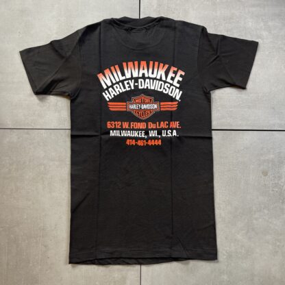 1990 Harley Davidson Eagle T-Shirt - Image 4