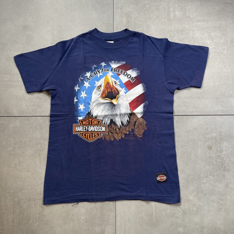 1988 Harley Davidson A Cry For Freedom T-Shirt
