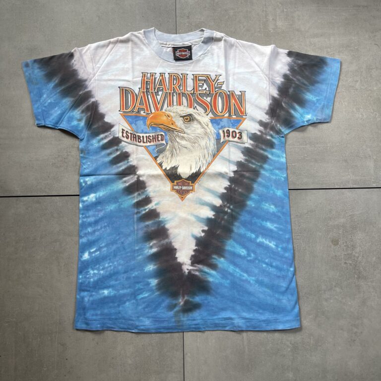 1991 Harley Davidson Anniversary Tie Dye T-Shirt