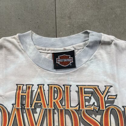 1991 Harley Davidson Anniversary Tie Dye T-Shirt - Image 3