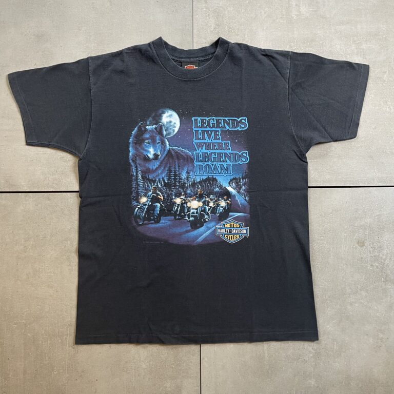 1991 Harley Davidson Legends Roam Street Cycles T-Shirt